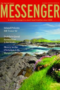 in The Messenger | October 2025 the Pope prays that believers in different traditions might work together to defend and promote peace, justice and human fraternity